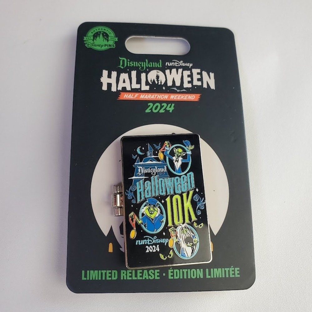 DISNEY runDisney 2024 Pin Disneyland Halloween 10k Limited Release Opens NWT